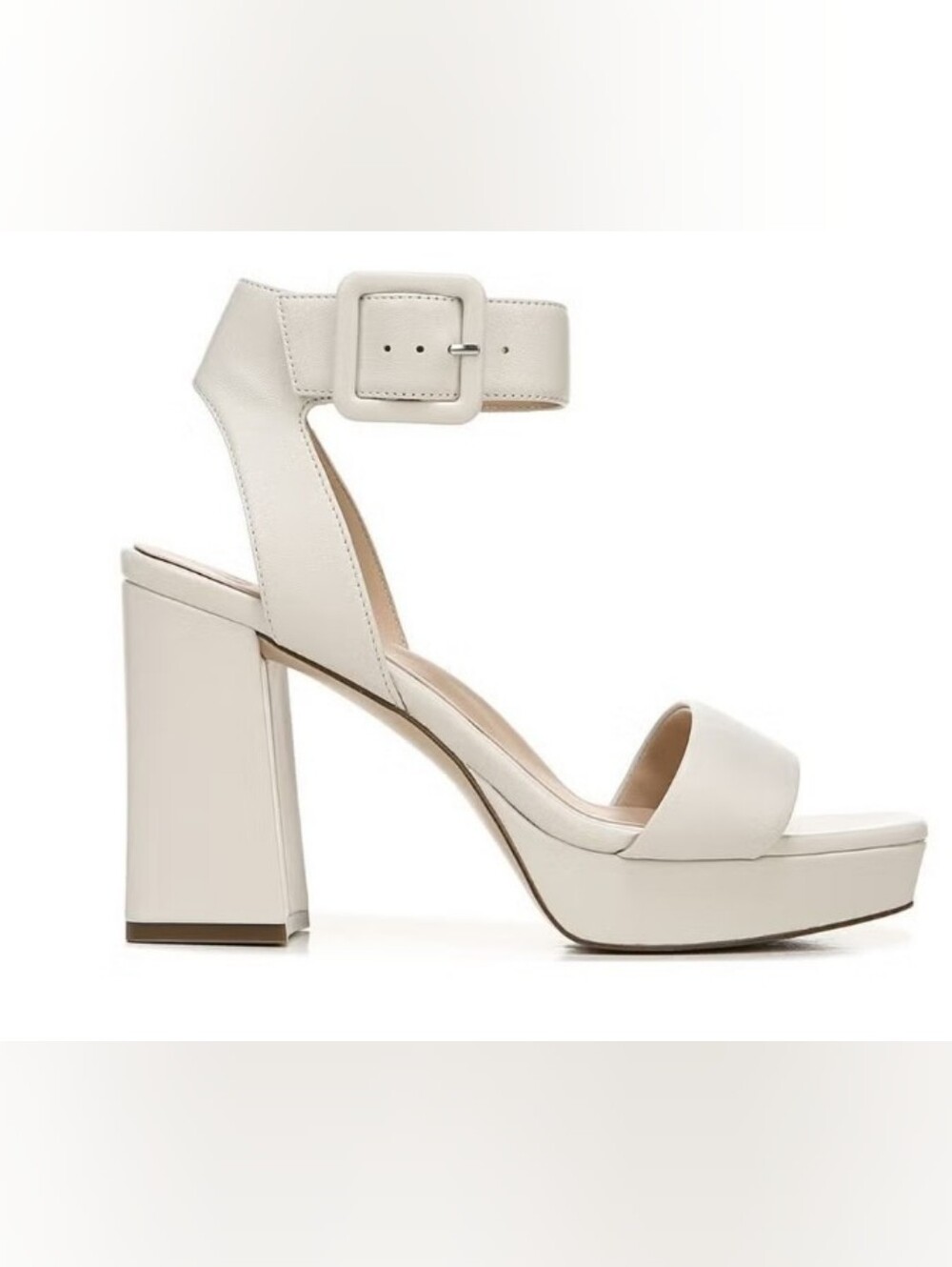 Naturalizer 27 Edit Jaselle Pearl Block Heel Platform Sandal Size 11M